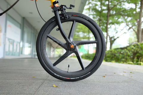 Suncord 5 spokes Carbon Wheelset (ceramic bearing)