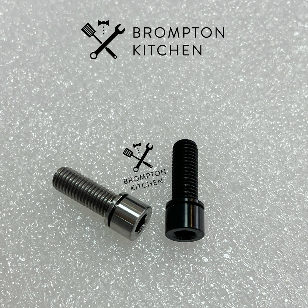 Forcella Anteriore In Titanio Per Brompton MK5 &ndash; Sabbiata E Leggera