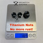 Titanium Nuts for 3/6 Speed BWR Rear Hub